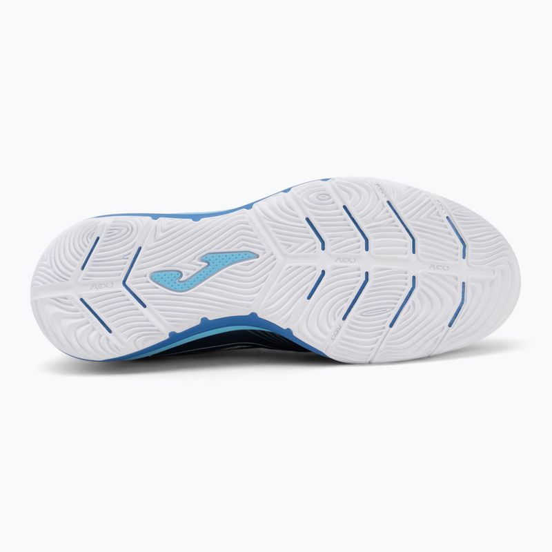 Мъжки футболни обувки Joma Liga 5 IN navy/blue 4