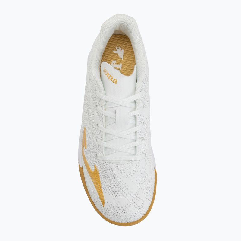 Детски футболни обувки Joma Evolution Jr 2602 IN white 5