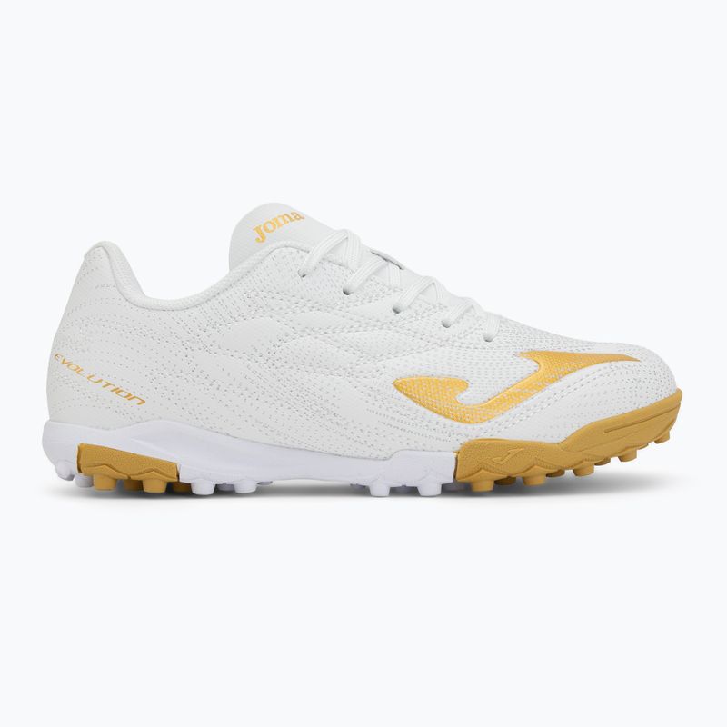Детски футболни обувки Joma Evolution Jr 2602 TF white 2