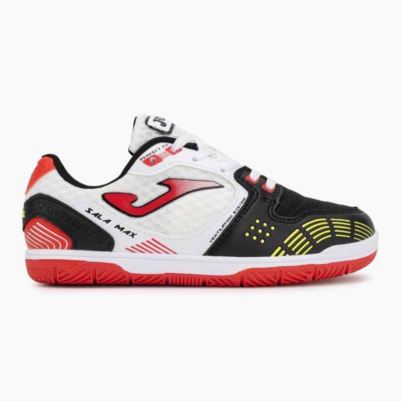 Детски футболни обувки Joma Sala Max Jr IN white/black 2