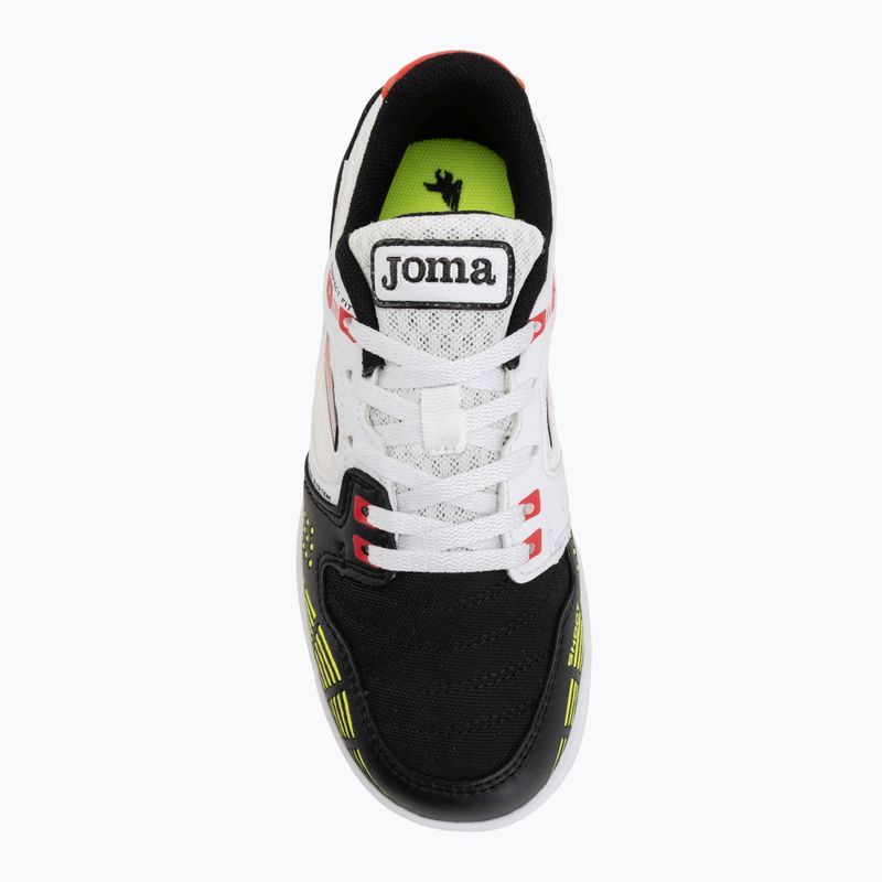 Детски футболни обувки Joma Sala Max Jr IN white/black 5