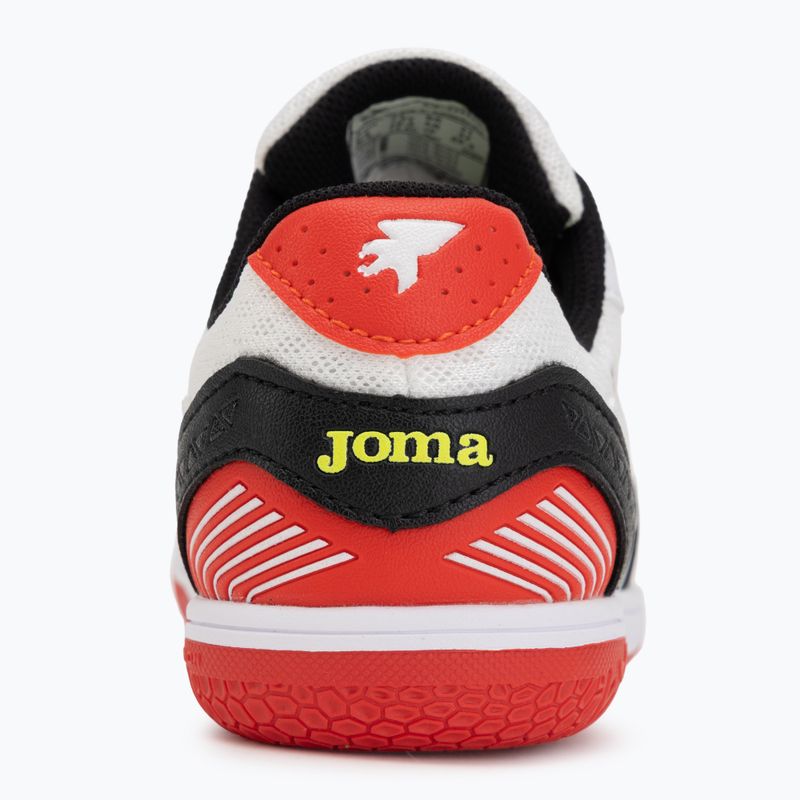 Детски футболни обувки Joma Sala Max Jr IN white/black 6