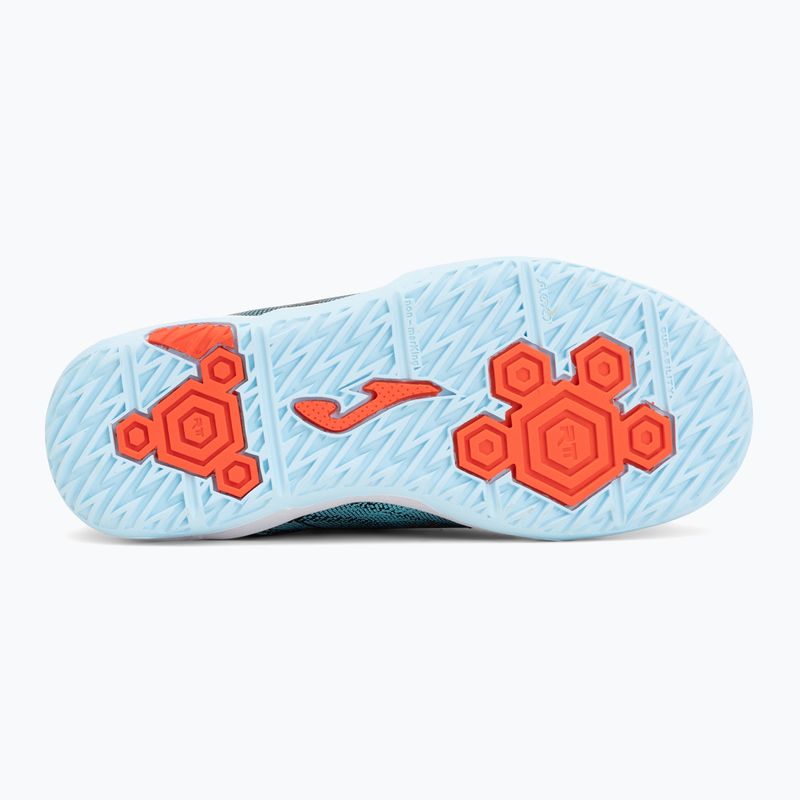 Детски футболни обувки Joma Supercopa Jr IN black 4