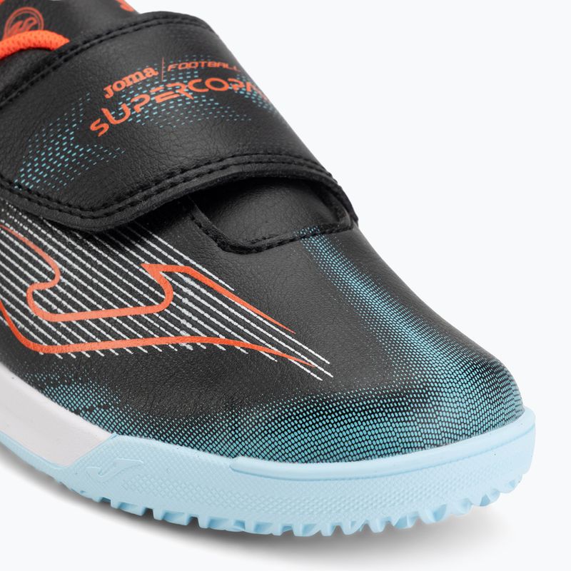 Детски футболни обувки Joma Supercopa Jr IN black 7