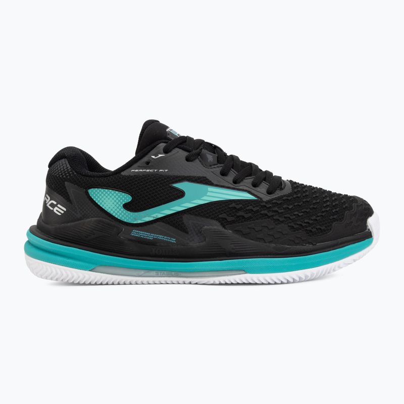 Мъжки тенис обувки Joma Ace Lady C черно/зелено 2