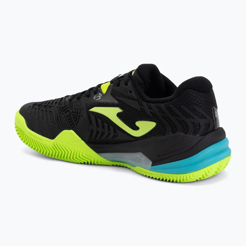 Мъжки тенис обувки Joma Roland C black/fluor yellow 3