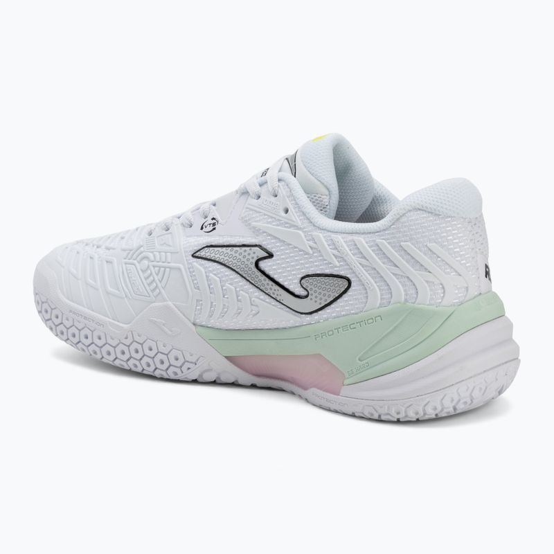 Дамски тенис обувки Joma Roland Lady AC white/pink 3