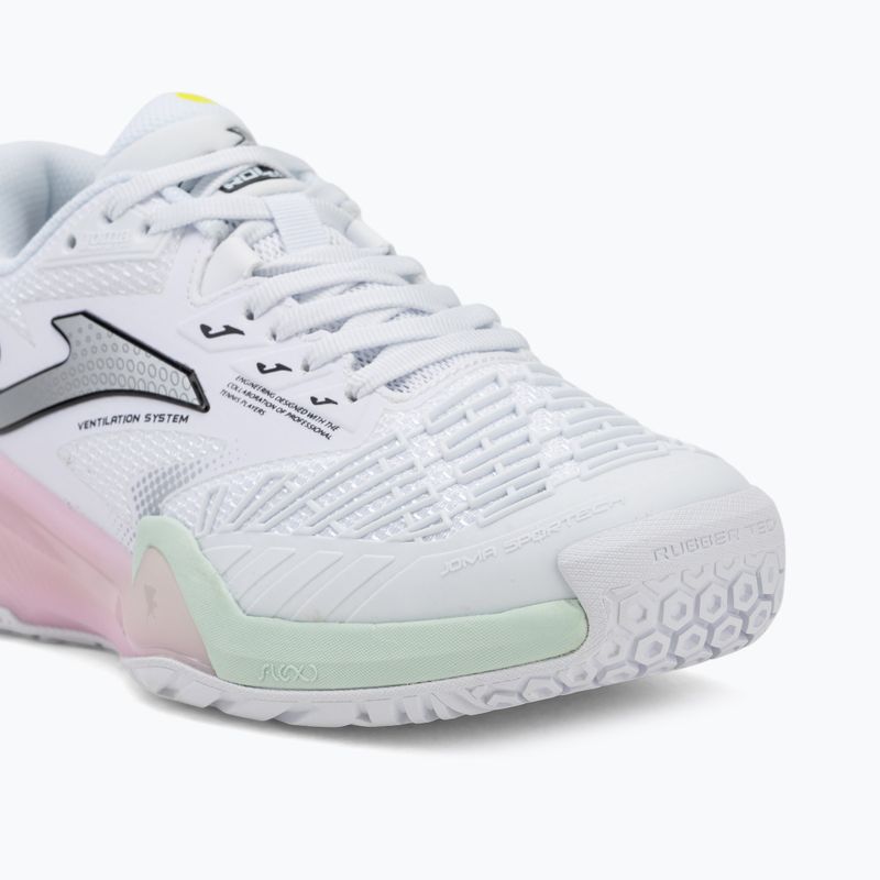 Дамски тенис обувки Joma Roland Lady AC white/pink 7