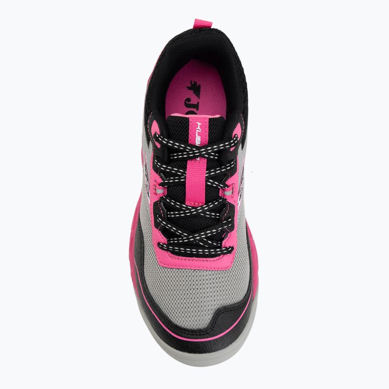 Детски обувки за бягане Joma Kubor Jr gray/fuchsia 5