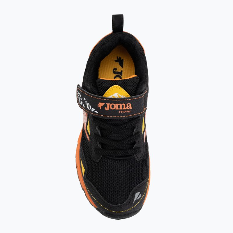 Детски обувки за бягане Joma Tundra Jr black/orange 5