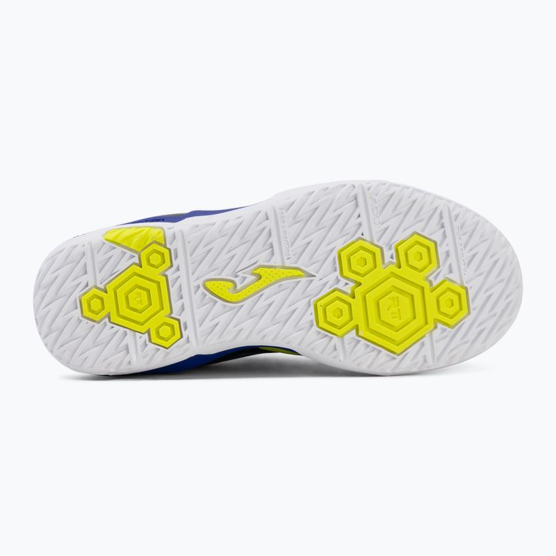 Детски футболни обувки Joma Cancha Jr IN fluor yellow 4