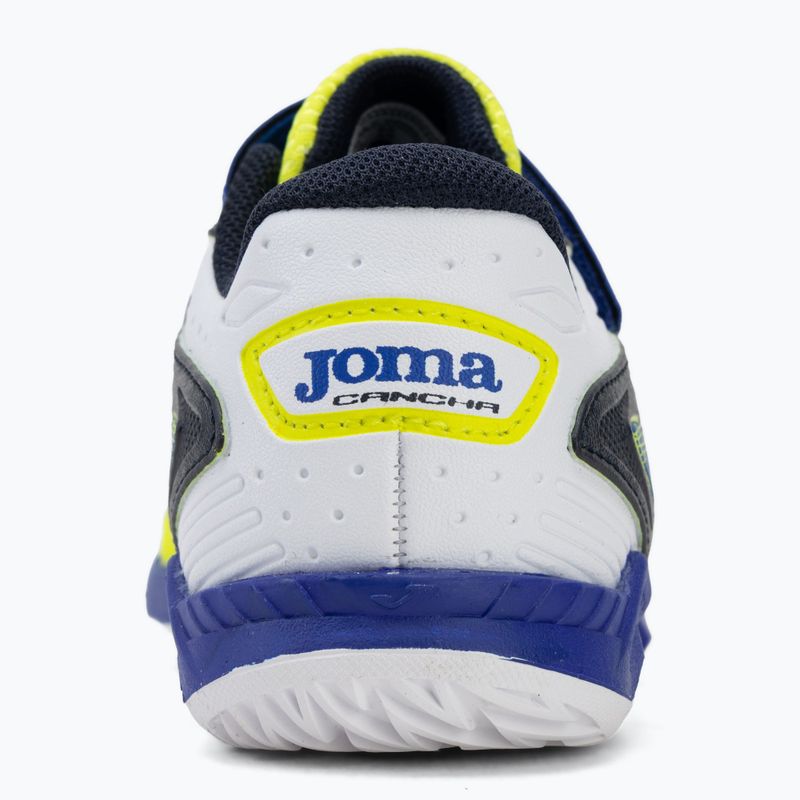 Детски футболни обувки Joma Cancha Jr IN fluor yellow 6