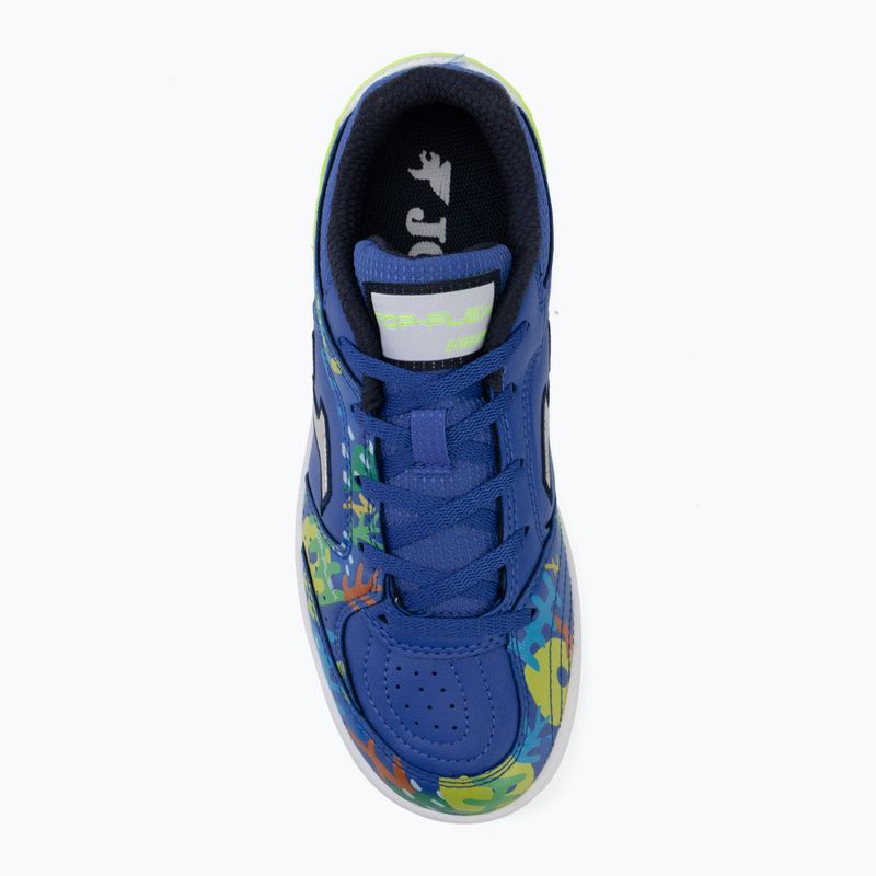 Детски футболни обувки Joma Top Flex Jr IN royal blue 5
