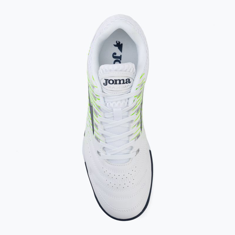 Мъжки футболни обувки Joma Maxima TF white 5