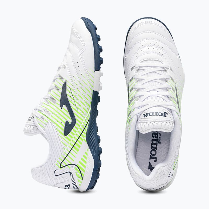 Мъжки футболни обувки Joma Maxima TF white 4