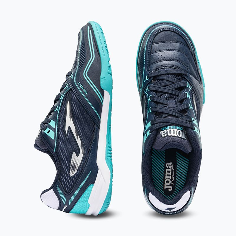Мъжки футболни обувки Joma Dribling Indoor navy blue 4