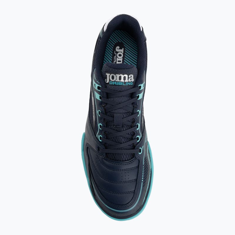 Мъжки футболни обувки Joma Dribling Indoor navy blue 5