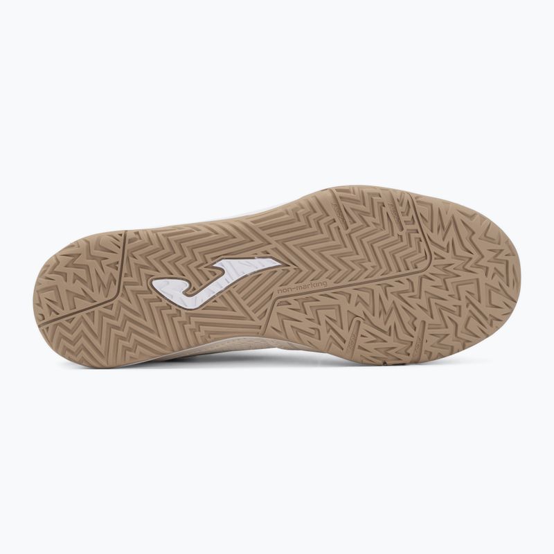 Мъжки футболни обувки Joma Dribling Indoor beige 4