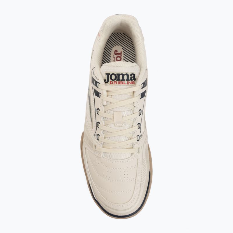 Мъжки футболни обувки Joma Dribling Indoor beige 5