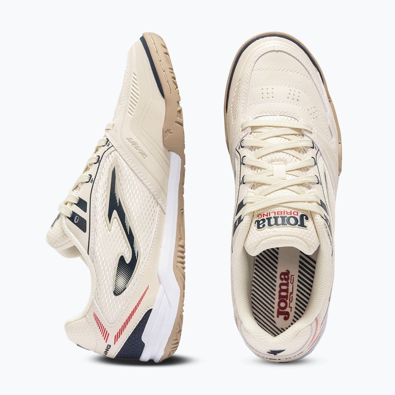 Мъжки футболни обувки Joma Dribling Indoor beige 4