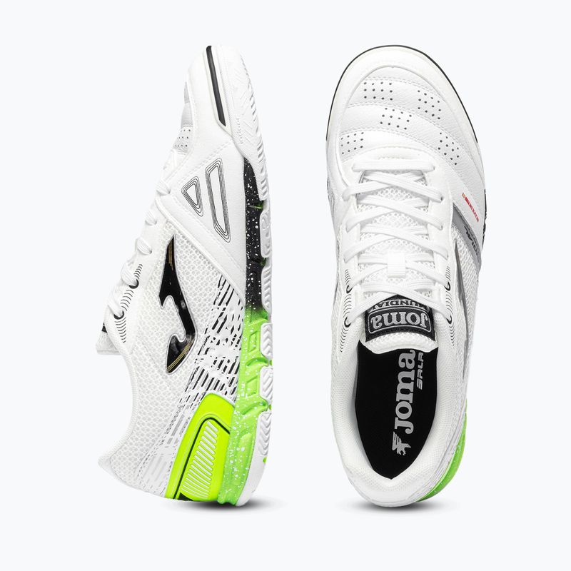Мъжки футболни обувки Joma Mundial Indoor white 4