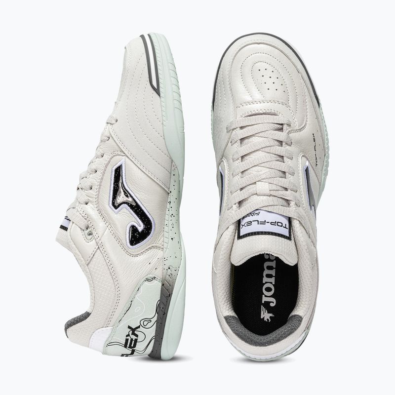 Мъжки футболни обувки Joma Top Flex Indoor light grey 4