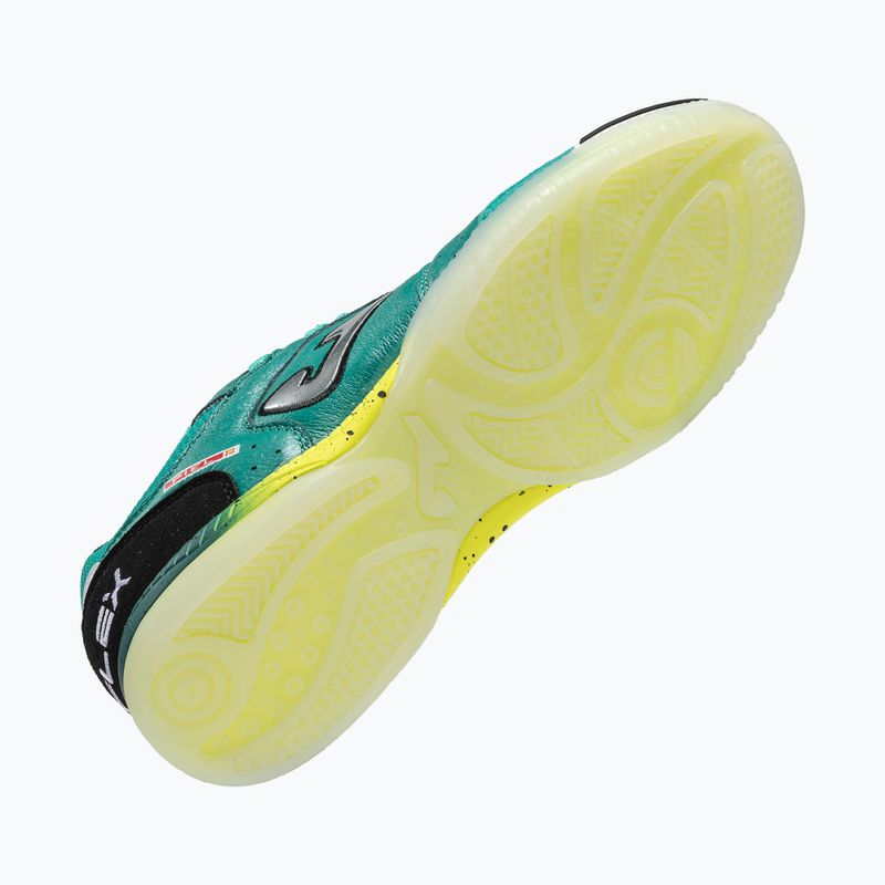 Мъжки футболни обувки Joma Top Flex Indoor turquoise 3