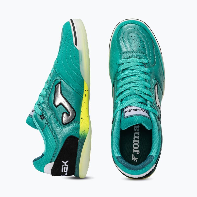 Мъжки футболни обувки Joma Top Flex Indoor turquoise 4