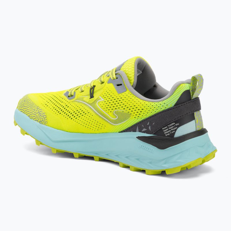 Дамски обувки за бягане Joma Tundra Lady fluor green 3