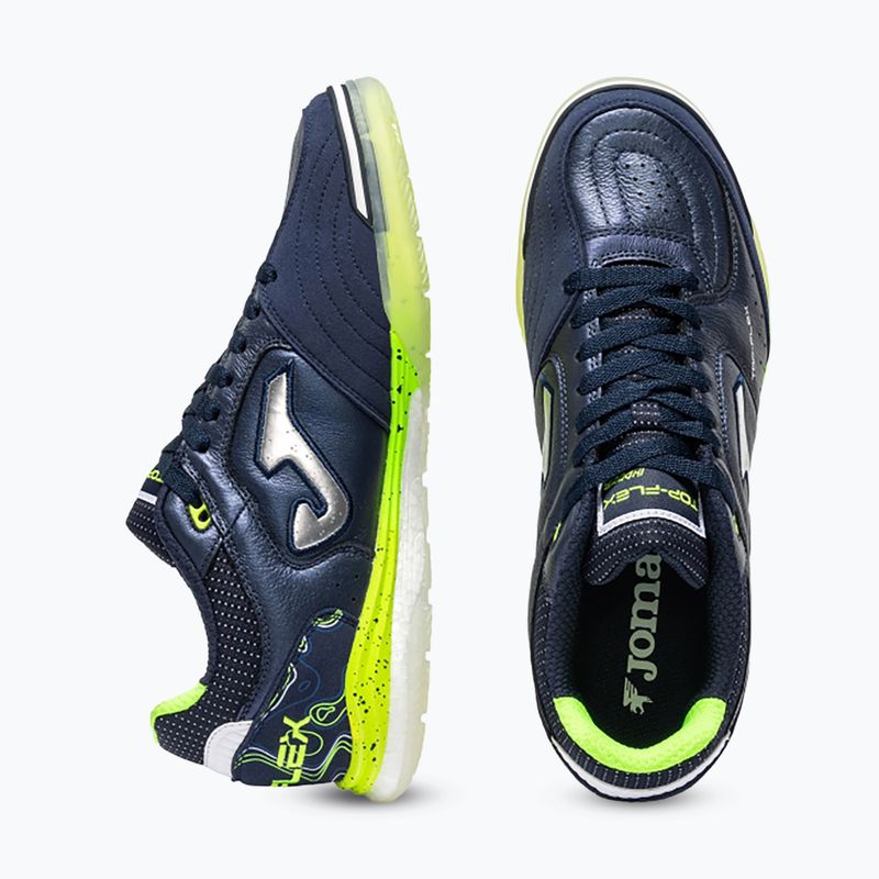 Мъжки футболни обувки Joma Top Flex Rebound Indoor navy blue 4