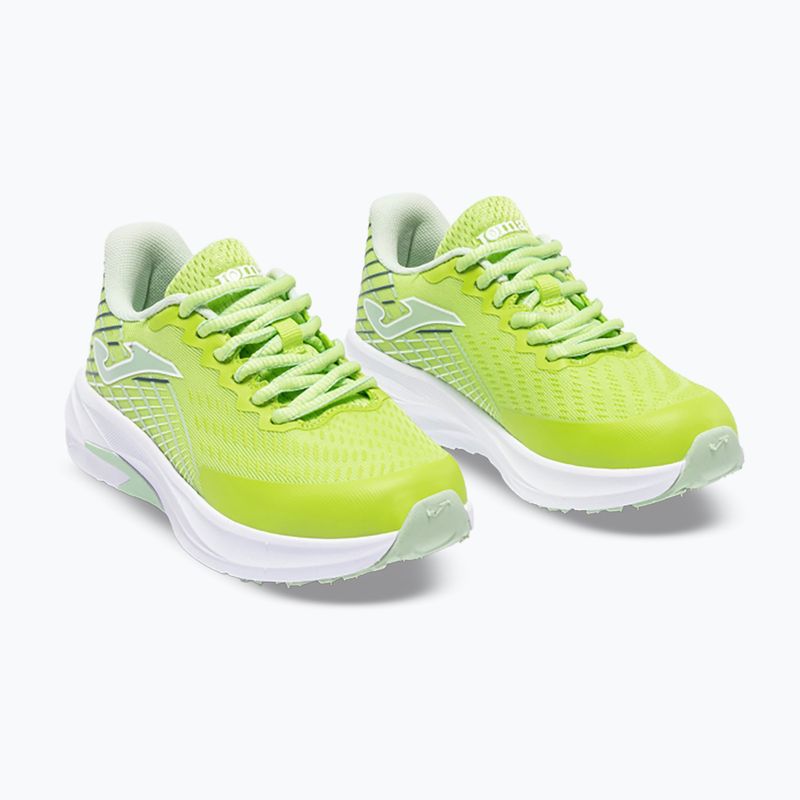 Детски обувки за бягане Joma Supercross Jr fluor green 2