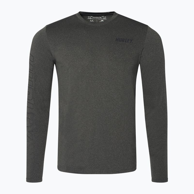Hurley мъжки H2O-Dri Easton black heather дълъг ръкав