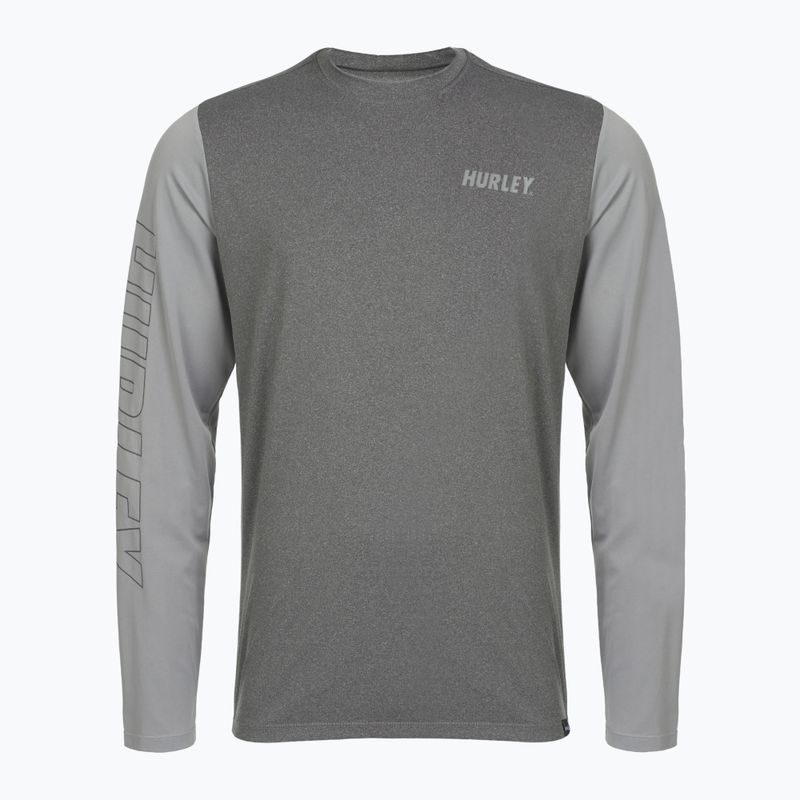 Мъжки дълъг ръкав Hurley H2O-Dri Easton ion grey heather