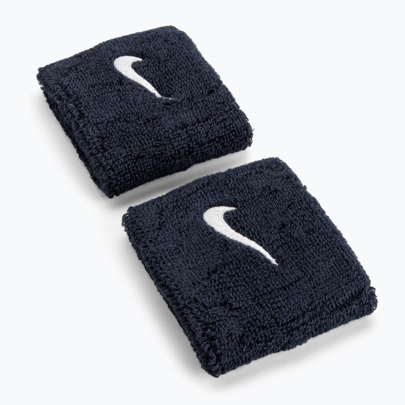 Nike Swoosh Wristbands 2 бр. тъмно синьо NNN04-416