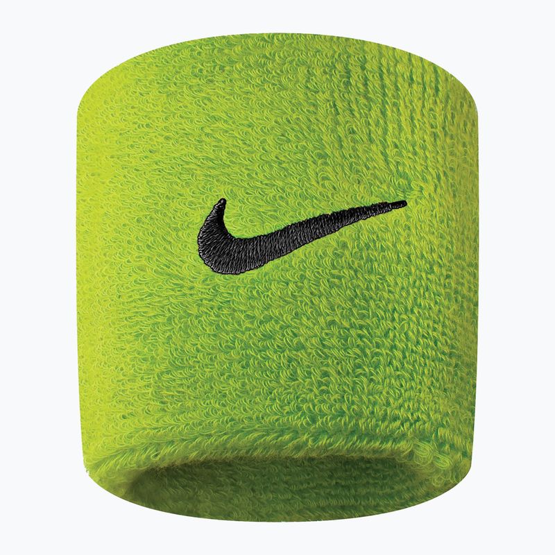 Nike Swoosh гривни 2 бр. атомно зелено/черно