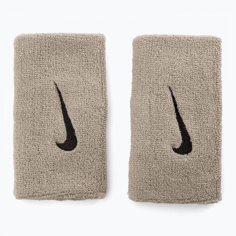 Nike Swoosh Doublewide Wristbands сив NNN05-078 2