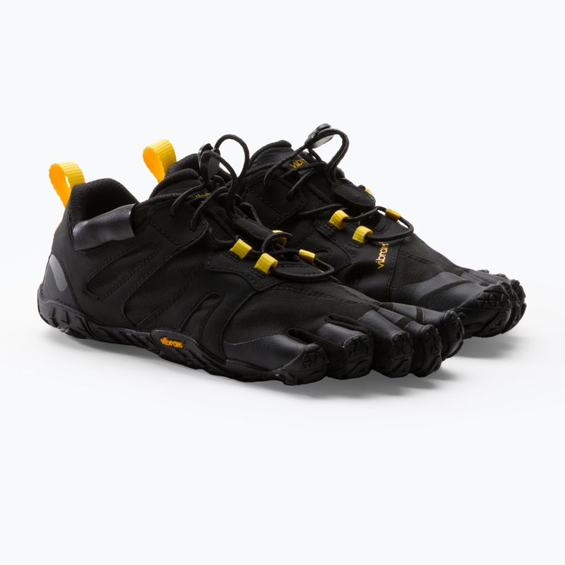 Дамски обувки за боси крака Vibram FiveFingers V-Trail 2.0 black/yellow 4