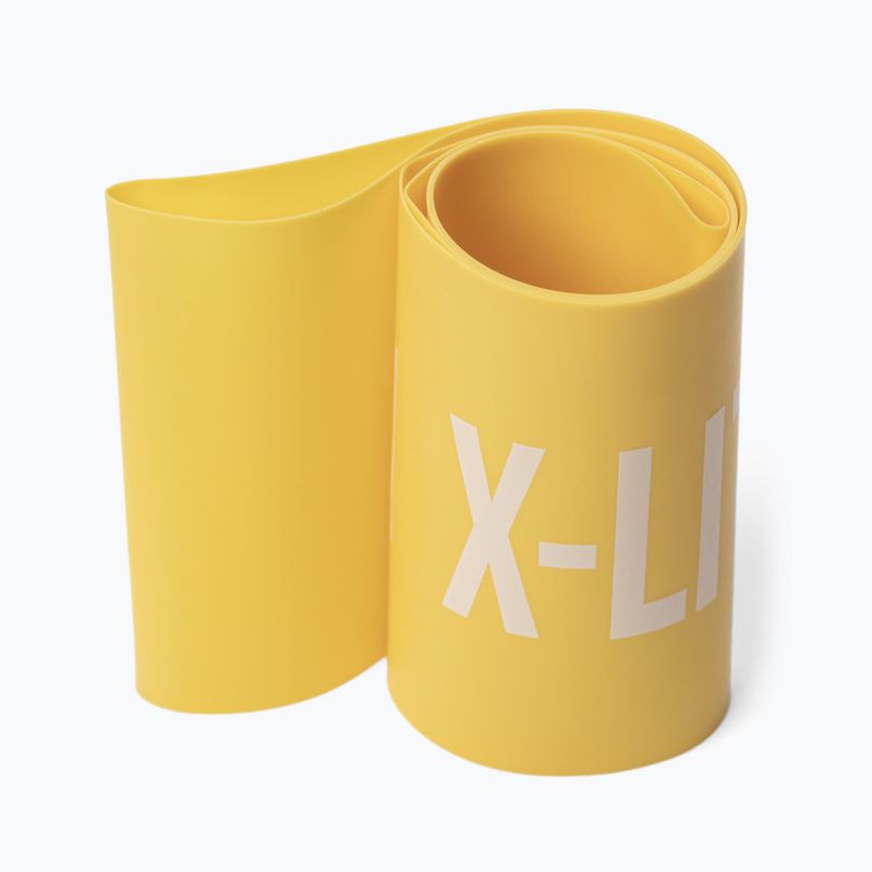 TRX фитнес гумена мини лента X-Lite жълта EXMNBD-12-XLT 2