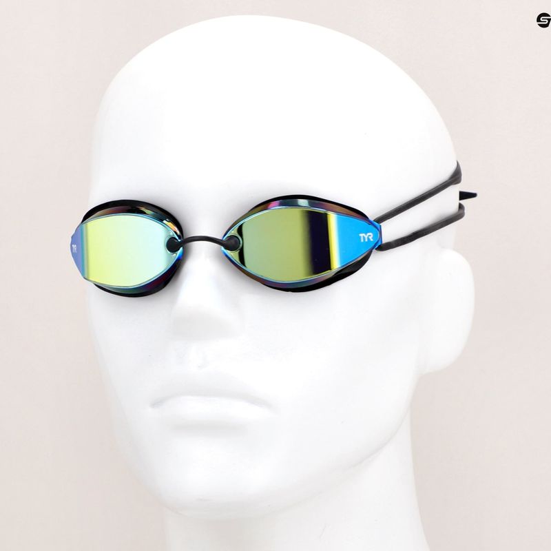 Очила за плуване TYR Tracer-X Racing Mirrored gold/black LGTRXM_751 9