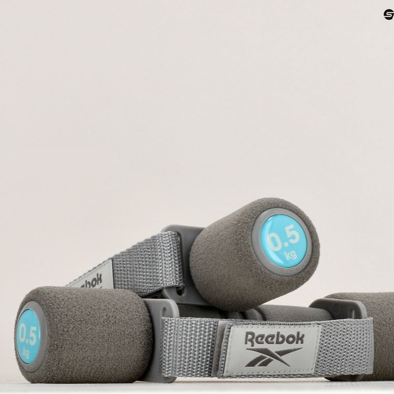 Дъмбели Reebok 2 x 0,5 кг сиви RAWT-11060BL 12