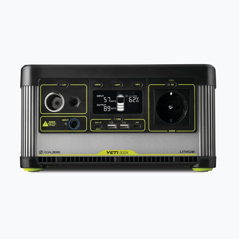 Захранваща станция Goal Zero Yeti 500X, черна 36110