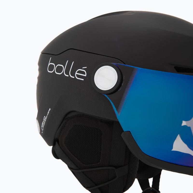 Ски каска Bollé V-Ryft Pure black coal matte/photochromic blue 8
