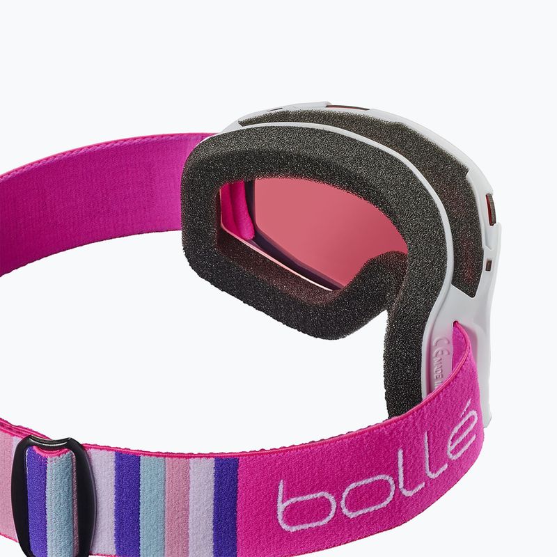 Детски ски очила Bollé Rocket white& pink matte/ vermillon 3