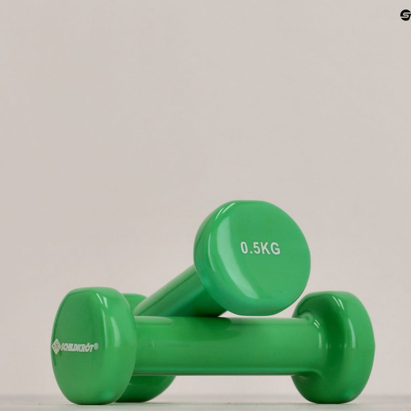 Hantle Schildkröt 2x0,5kg комплект винилови дъмбели 960004 6