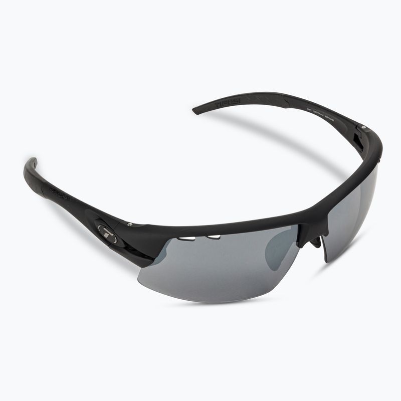 Очила за колоездене Tifosi Crit Fototec matte black/smoke/ac red/clear 2
