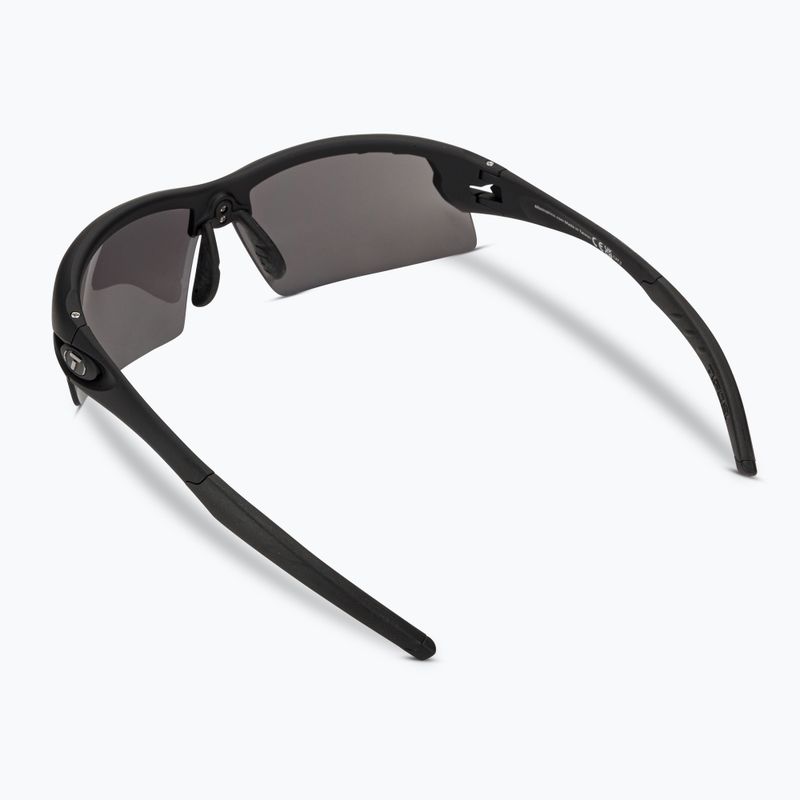 Очила за колоездене Tifosi Crit Fototec matte black/smoke/ac red/clear 3