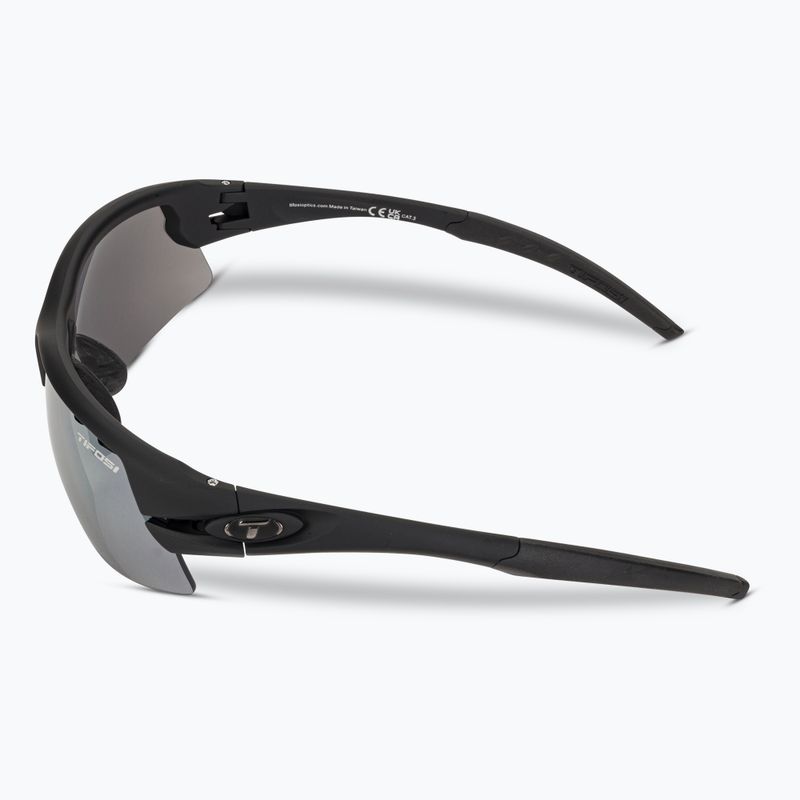Очила за колоездене Tifosi Crit Fototec matte black/smoke/ac red/clear 5