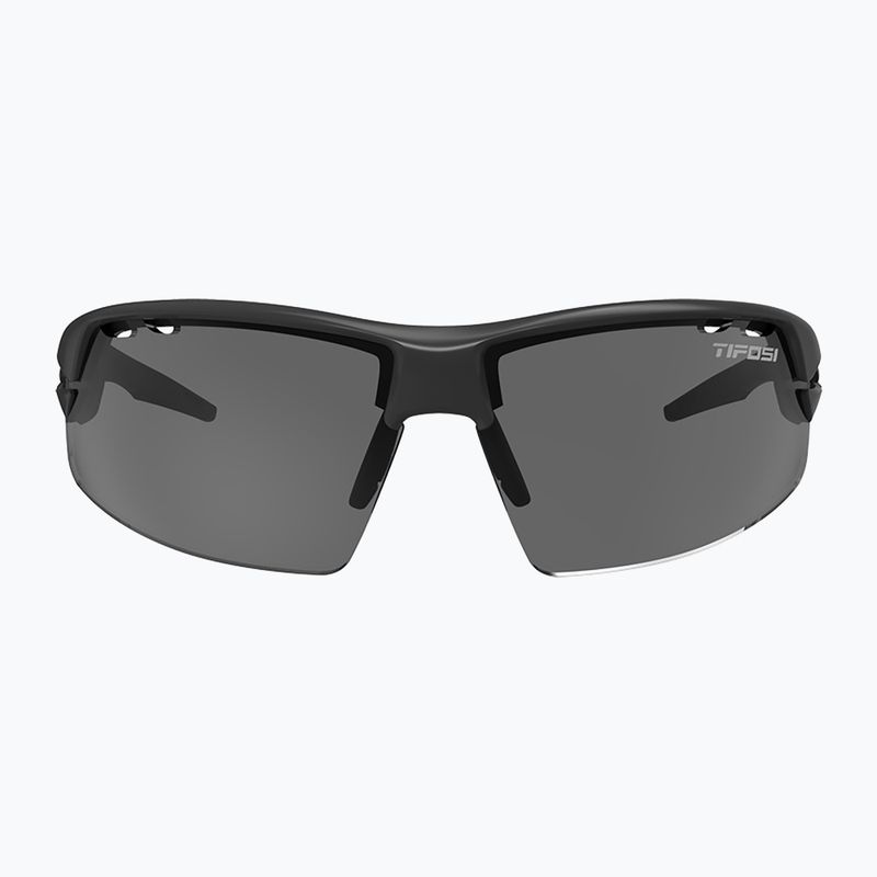 Очила за колоездене Tifosi Crit Fototec matte black/smoke/ac red/clear 7