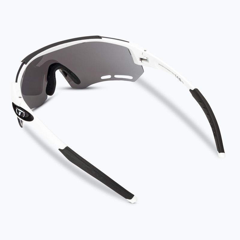 Очила за колоездене Tifosi Alliant 3 white black/smoke/ac red/clear 3