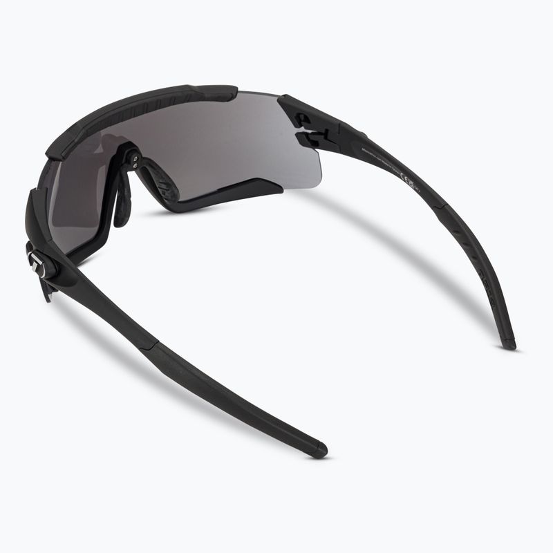 Очила за колоездене Tifosi Aethon 3 matte black/smoke/ac red/clear 3